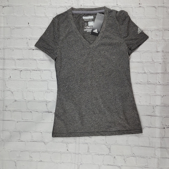 ADIDAS Aeroknit Climacool Athletic Sport Tee - Picture 2 of 7